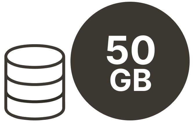 50GB